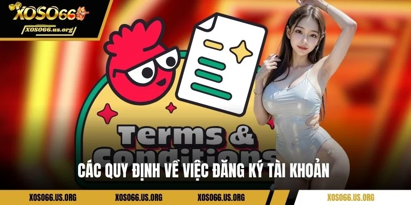 Quy chuẩn về việc đăng ký tài khoản 