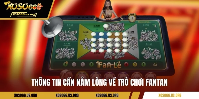 Quy định cược game Fantan bạn cần phải nắm được